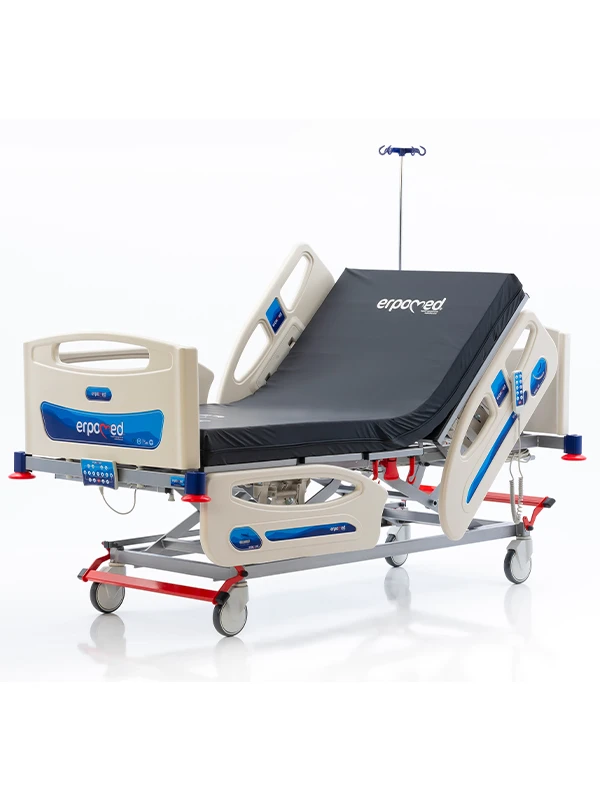 Erpomed 4-Motor ICU Electric Hospital Bed - Advanced Medical Equipment