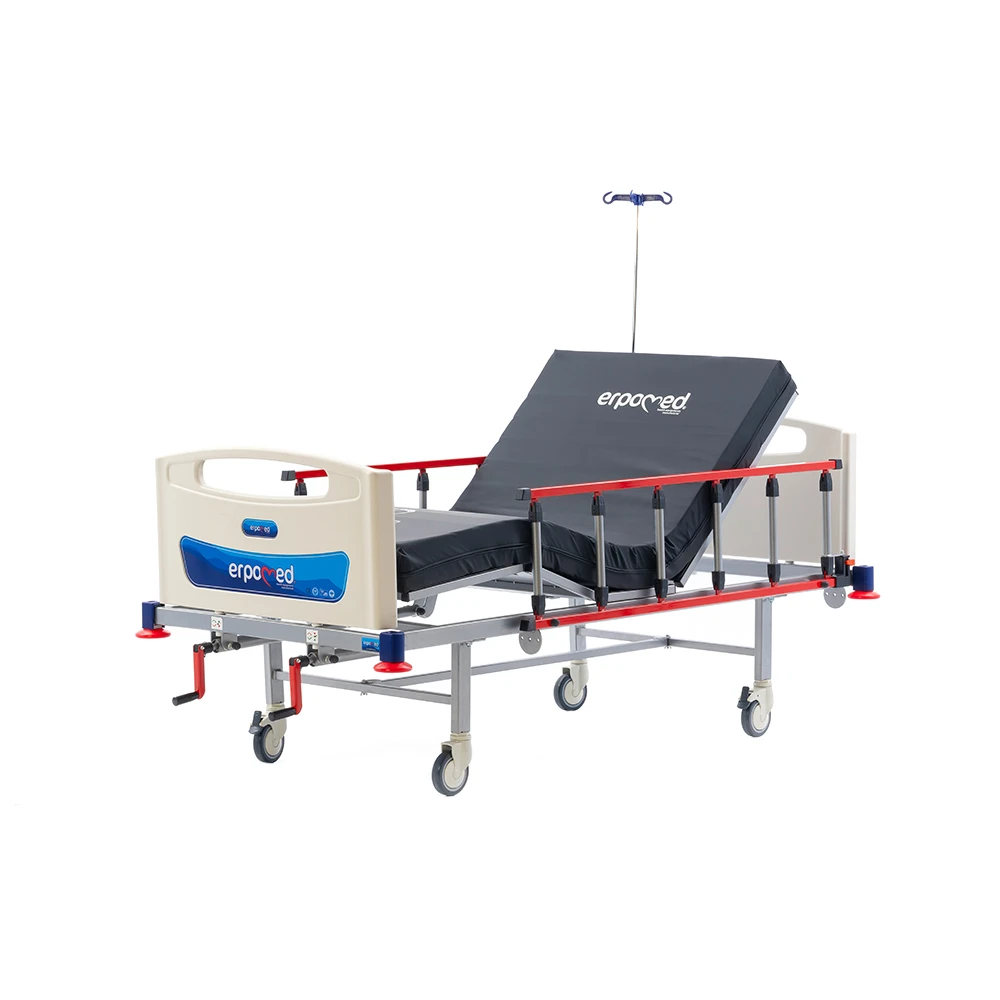 Manual Hospital Beds - 1 and 2 Crank Models by Erpomed